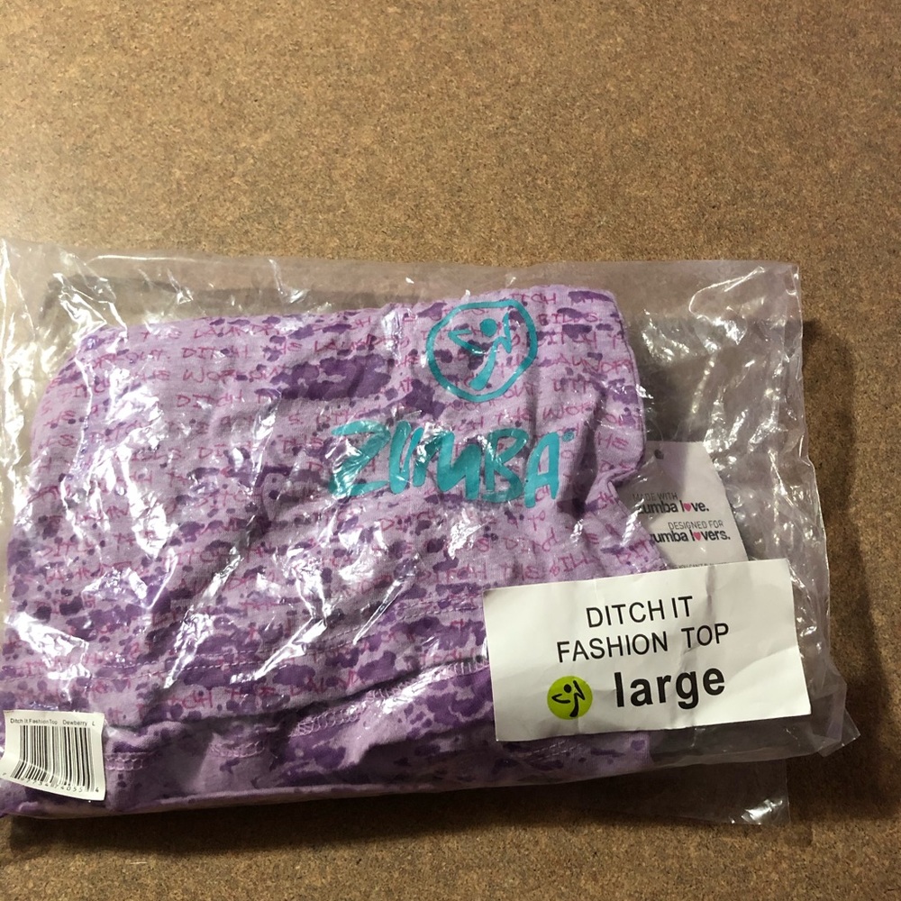 NEW Zumba Ribbed Tank Top - Picture 6 of 6